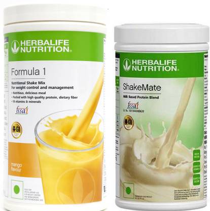 HERBALIFE FORMULA MANGO+SHAKEMATE Plant-Based Protein