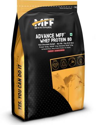 MyFitFuel Advance MFF Whey Protein 80 with Digezyme® and 22 Advance Vitamins and Minerals. Whey Protein