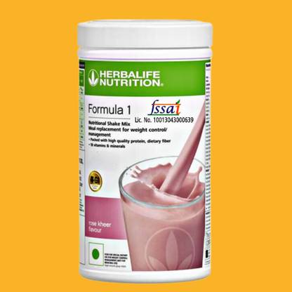 Herbalife Nutrition 773Formula 1 Mix Rose kheer Nutritional Shake, 500g (White) - Copy (4) Nutrition Bars