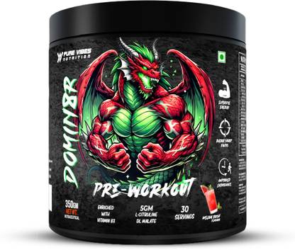 PURE VIBES DOMIN8R | Advanced Pre-Workout for Strength, Focus & Stamina Pre Workout