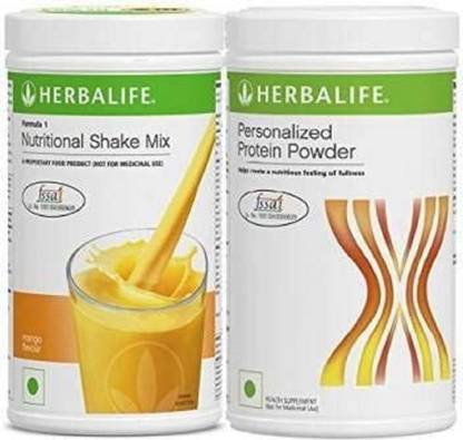 Herbalife Nutrition F1 shake mix mango 500gm with Personalized protein powder 400gm Protein Blends