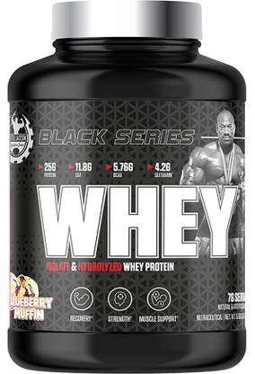 dexter jackson DJSS BLACK SERIES WHEY 5 LBS BLUEBERRY MUFFINE Whey Protein