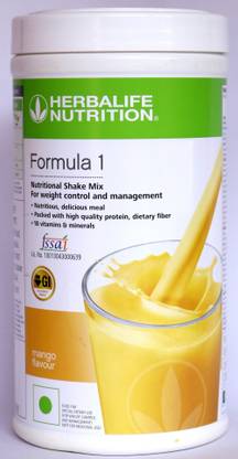 HERBALIFE Formula 1 Nutritional Shake Mix - Mango Flavor for Weight Loss Protein Shake