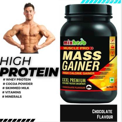 Mixherb mass gainer 1 kg xl premium Whey Protein