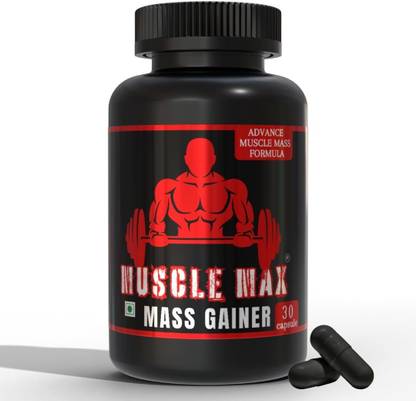 DIVYA SHAKTI AYURVEDA Muscle Max Advance Formulation for Weight Gain & Mass Gain, Protein Supplement Weight Gainers/Mass Gainers