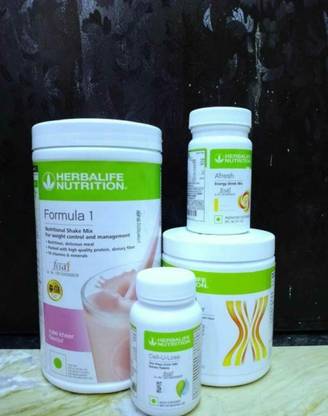 Herbalife Nutrition F1 Rose Kheer Shake + Cell U Loss + Protein Powder 200gm + Afresh Lemon Protein Blends