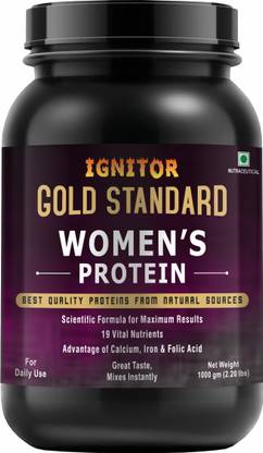 IGNITOR Gold Standard Women'S Protein Powder- Muscle Growth And Maintenance Protein Blends