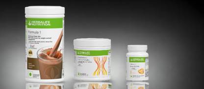 HERBALIFE F1 SHAKE MIX-CHOCOLATE,PP-200GM AND GINGER (PACK OF 2) Protein Shake