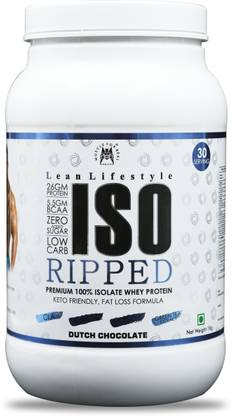 monster series Lean LifeStyle ISO Ripped , Premium 100% Isolate Protein Supplements BCAA