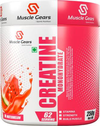 Muscle Gears Creatine Monohydrate Supplement 62 Serving Pre Workout