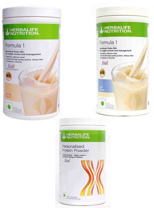 HERBALIFE Formula 1 Shake Mix Strawberry And Vanilla With Protein 400 gm Plant-Based Protein