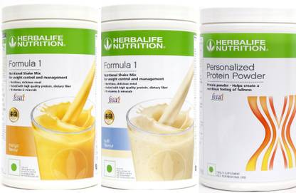 HERBALIFE Weight Loss Single Pack Formula 1 + Personalized Protein Powder400 Plant-Based Protein