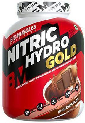 BIGMUSCLES NUTRITION Nitric Hydro Gold 4.4lbs/1.9kg Whey Protein