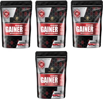Coreblaze Nutrition MASSIVE MASS GAINER - 2.2 LBS - (4 KG) - CHOCOLATE FLAVOR - SOLID Weight Gainers/Mass Gainers
