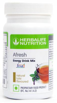 HERBALIFE afresh eanergy drink mix TULSI Protein Shake