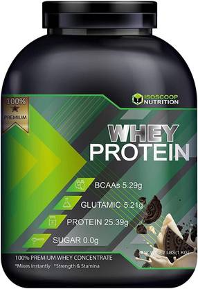 iso scoop nutrition whey protien cookies cream Whey Protein