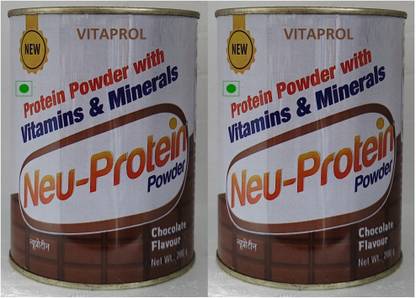 VITAPROL Neuprotein Protein Powder Vitamin B12 Calcium Energy Nutrition Muscle Growth Protein Blends