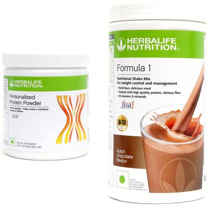 Herbalife Nutrition Weight loss combo Formula 1 Chocolate with Protein 200 gm Protein Shake