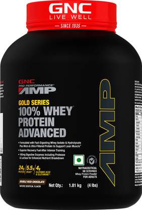 GNC AMP Gold Series 100% Advanced Whey Protein