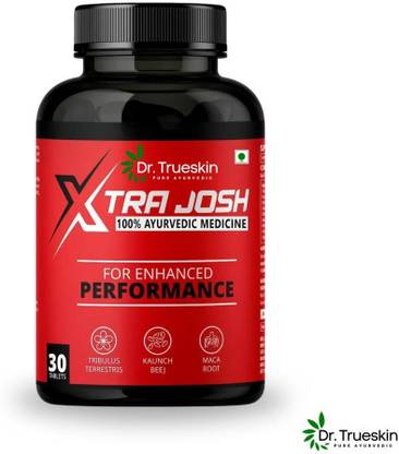 Dr.trueskin Xtra Josh Capsules for Youth Boost Red Pack B001 Energy Bars