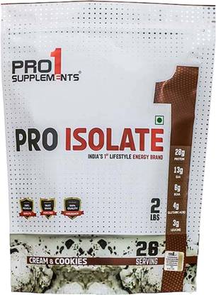 Pro1 Supplements Isolate Protein Powder with Creatine Whey Protein