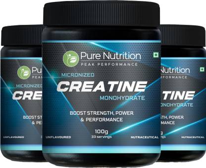 Pure Nutrition Creatine Monohydrate Pre-Post Workout Supplement Energy for Athletic Performance Creatine