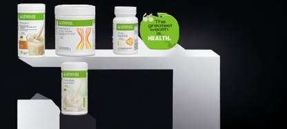 HERBALIFE F1 SHAKE MIX-BANANA,PP-200GM,LEMON AND SHAKEMATE (PACK OF 4) Protein Shake