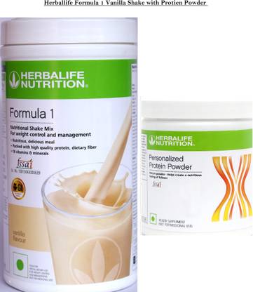 HERBALIFE Weight Loss Combo Pack F 1 Vanilla + personalized protein powder Plant-Based Protein