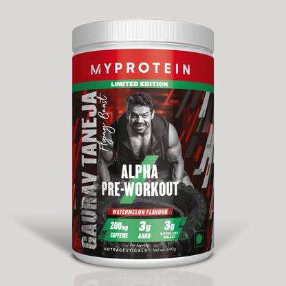 Myprotein Gaurav Taneja Alpha Pre-Workout Pre Workout
