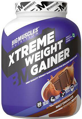 BIGMUSCLES NUTRITION XTREME WEIGHT GAINER 6LBS/ 2.7KG Weight Gainers/Mass Gainers