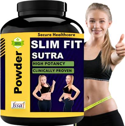 Secure Healthcare Slim Fit Sutra, Body Fat Control, Weight Loss, Pack of 1, Flavor Strawberry Whey Protein