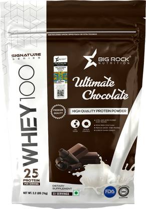 BIG ROCK NUTRITION Lab Tested Whey 100 Whey Protein