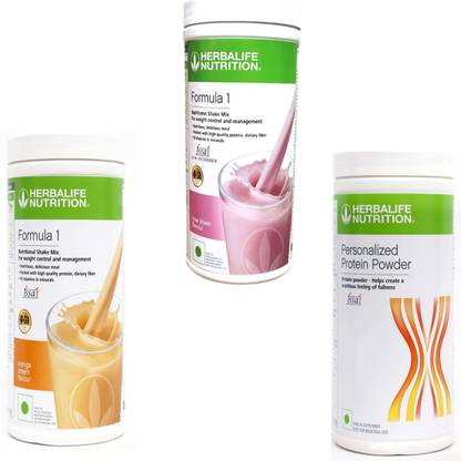 HERBALIFE Formula 1 Shake Orange + Rose kheer Protein Powder 400 Gram Whey Protein