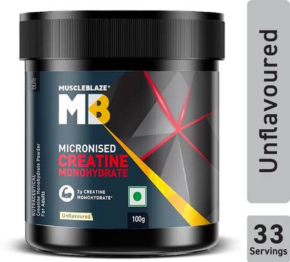 MUSCLEBLAZE Micronized Creatine Monohydrate Powder Creatine