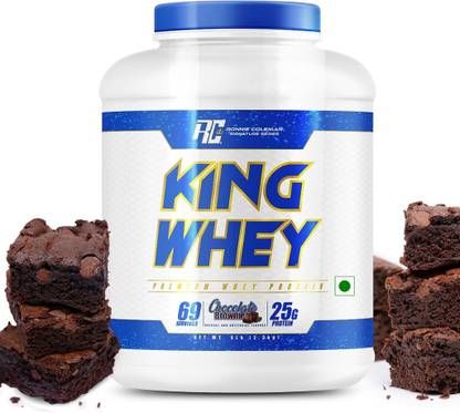 RONNIE COLEMAN RC King Whey, 25g Protein per Scoop, Build Muscle & Recover Fast Whey Protein