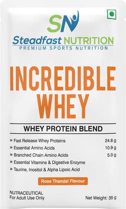 Steadfast Medishield Incredible Whey Protein| Isolate and Concentrate Fast release Protein Powder Whey Protein
