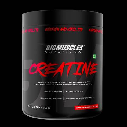 BIGMUSCLES NUTRITION Creatine Monohydrate [50 Servings] | Supports Lean Muscle Building & Recovery Creatine