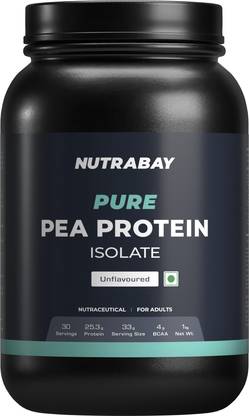 Nutrabay Pure 100% Pea Isolate - Plant-Based Protein