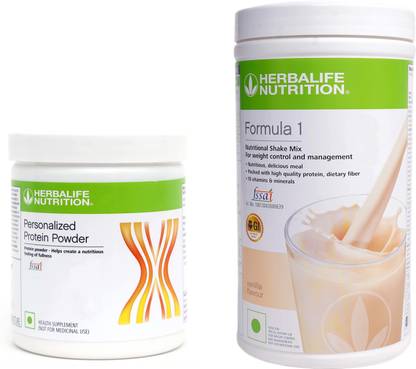 Herbalife Nutrition Protein Powder 200G With Formula 1 Shake - Vanilla Flavor For Weight Loss Plant-Based Protein