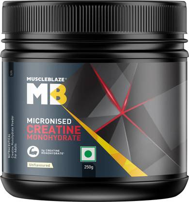 MUSCLEBLAZE Micronized Creatine Monohydrate Powder Creatine