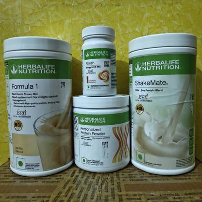 HERBALIFE WEIGHT LOSS F 1 VANILLA SHAKE SHAKEMATE PROTEIN POWDER200GM AFRESH CINNAMON Nutrition Bars