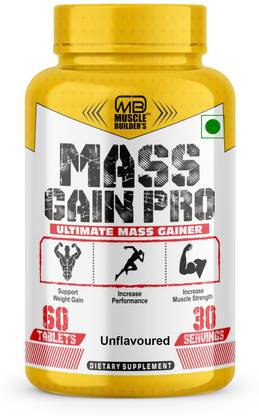 MB MUSCLE BUILDER'S Muscle Gain Pro for Fast Weight & Muscle Gain ,Muscle Growth,Stamina, Strength Weight Gainers/Mass Gainers