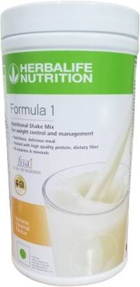 HERBALIFE Formula 1 Shake - Banana Caramel Flavor For Weight Loss Plant-Based Protein