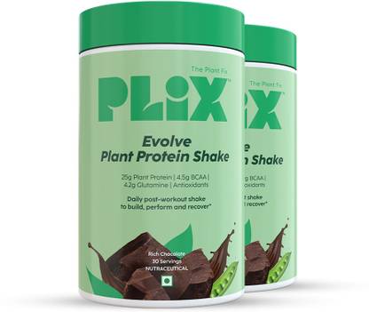 The Plant Fix Plix EVOLVE Vegan Performance Plant Protein Powder 25G Protein, Boost immunity, Vit B12 Plant-Based Protein