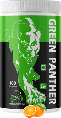 26INCHES NUTRITIONS INC Green Panther - Energy Booster(Orange) Glutamine