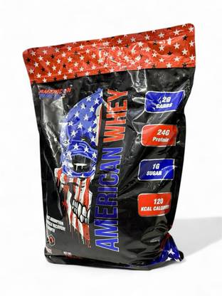 SAINI NUTRO LIFE American Whey, 2Kg( 4.4LBS) Rich Chocolate Protein Shake