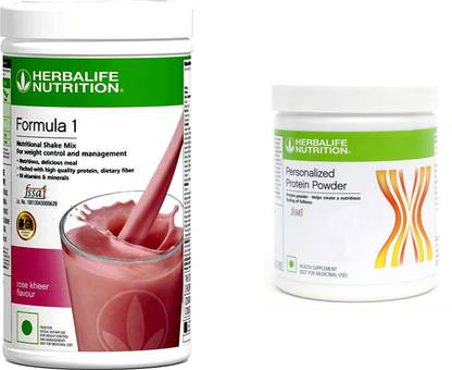 HERBALIFE Formula 1 Shake Rose Kheer Flavor With Protein Powder 200 Gram Protein Shake