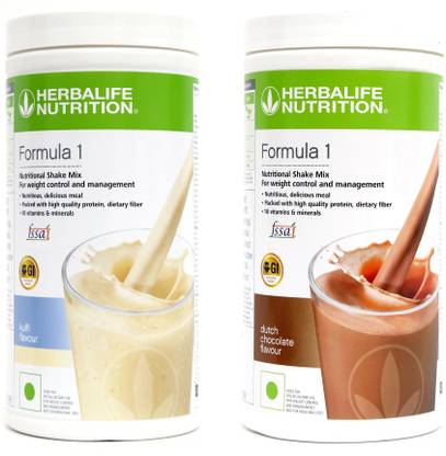 HERBALIFE FORMULA 1 KULFI & CHOCOLATE 2 PIECES Protein Shake