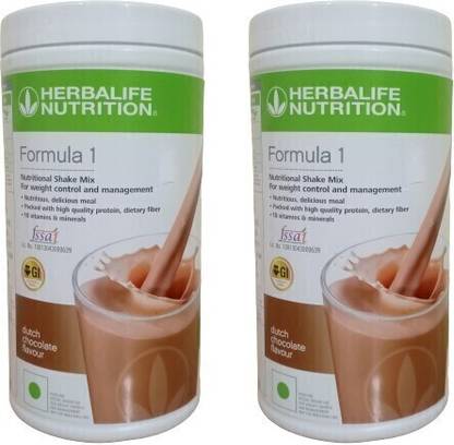 HERBALIFE Formula 1 Nutritional Shake Chocolate Flavour 2 Pcs Combo Pack Protein Shake