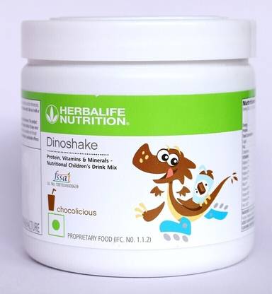 HERBALIFE Dinoshake Kids Drink Chocolate Flavor Plant-Based Protein